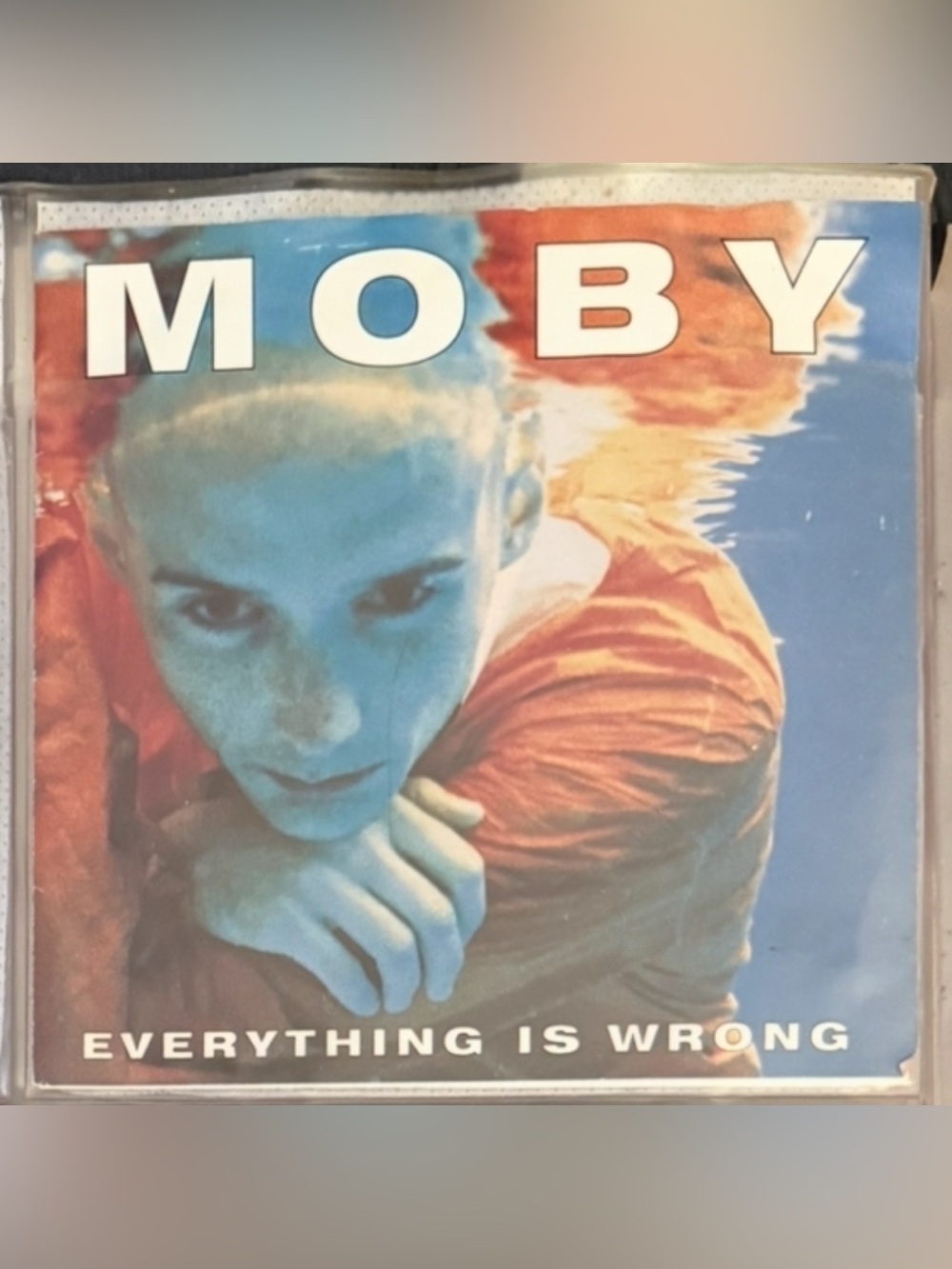 Moby - Everything Is Wrong  CD and Booklet only